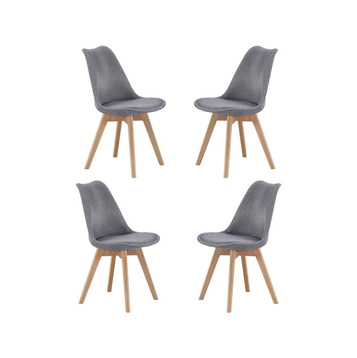 Pack-de-4-sillas-Bistro-asiento-acolchado-gris-fondo-blanco