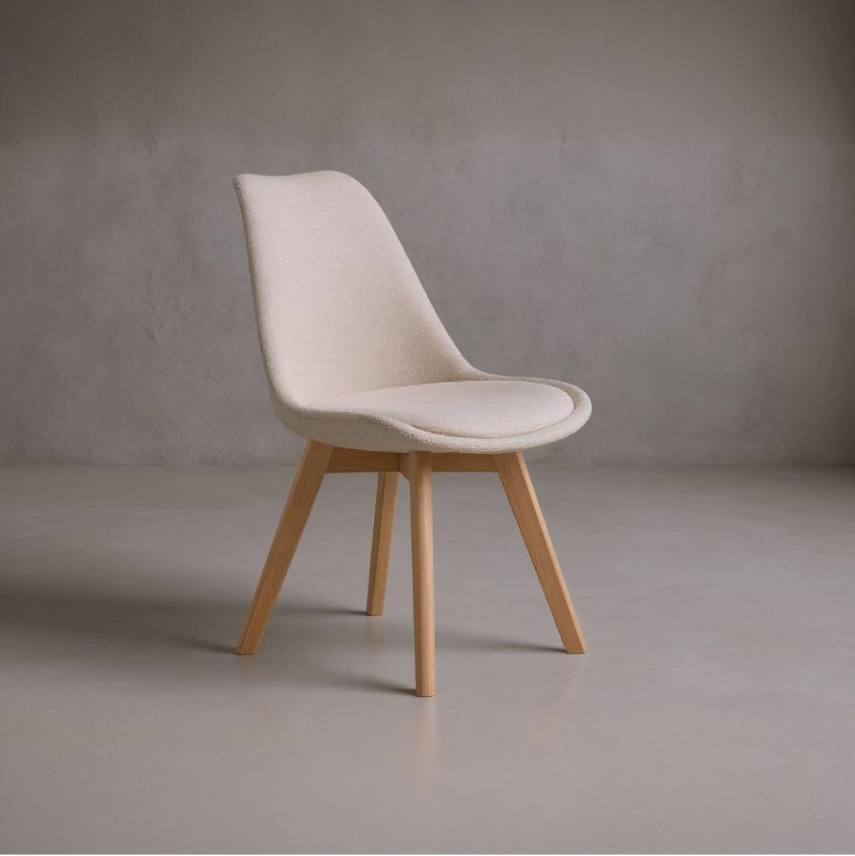 Pack-de-4-sillas-Bistro-asiento-acolchado-beige-silla-