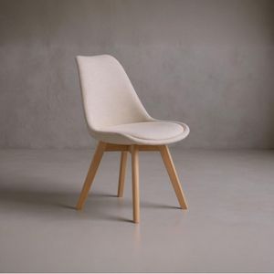 Pack de 4 sillas Bistro asiento acolchado