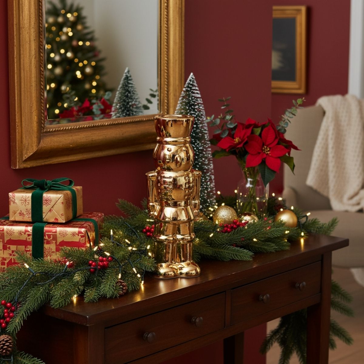 Figura-decorativa-Cascanueces-abierto-dorado-22-cm-ambientada