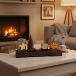 Set-de-5-portavelas-diseño-navideño-negro-ambientada