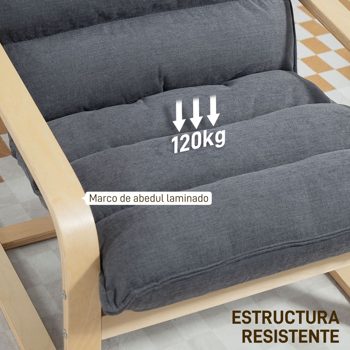 Mecedora-Aurex-Homcom-respaldo-acolchado---reposabrazos-gris-105x67x83-cm