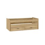 Cama-nido-New-Aura-con-2-cajones-natural-72x2026x98-cm-frontal