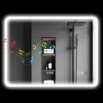 Espejo-de-baño-Lumera-Homcom-luz-LED-60x80-cm