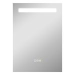 Espejo-de-baño-Lumera-Homcom-3-colores-tactil-plata-70x50-cm