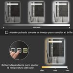 Espejo-de-baño-Lumera-Homcom-3-colores-tactil-plata-70x50-cm