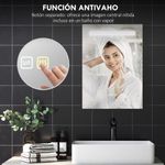 Espejo-de-baño-Lumera-Homcom-3-colores-tactil-plata-70x50-cm