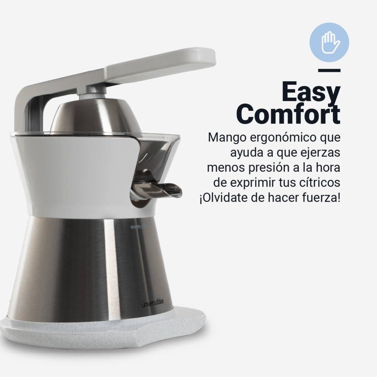 Exprimidor-de-brazo-Juicy-Plus-Universal-Blue-300W-2-conos-blanco