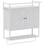 Armario-de-baño-Positive-Homcom-2-puertas-con-toallero-blanco-75x63x34-cm-fondo-blanco
