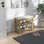 Banco-zapatero-Flower-Homcom-6-pares-2-niveles-con-cojin-crema-49x60x29-cm-ambientada
