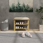 Banco-zapatero-Flower-Homcom-6-pares-2-niveles-con-cojin-crema-49x60x29-cm-bancos