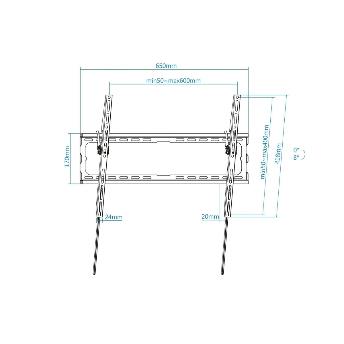 Soporte-de-TV-TooQ-LP1081T-B-37--80--inclinable-para-pared-negro