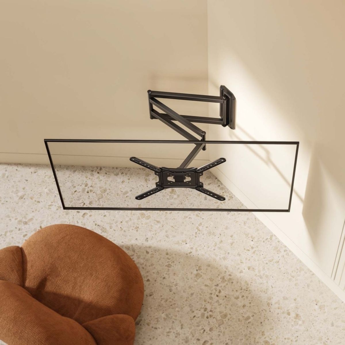 Soporte-de-TV-Aisens-WT65TSLE-383-23--65--giratorio---inclinable-para-pared-negro