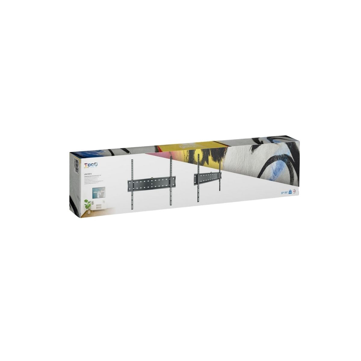 Soporte-de-TV-TooQ-LP4170F-B-37--70--para-pared-negro