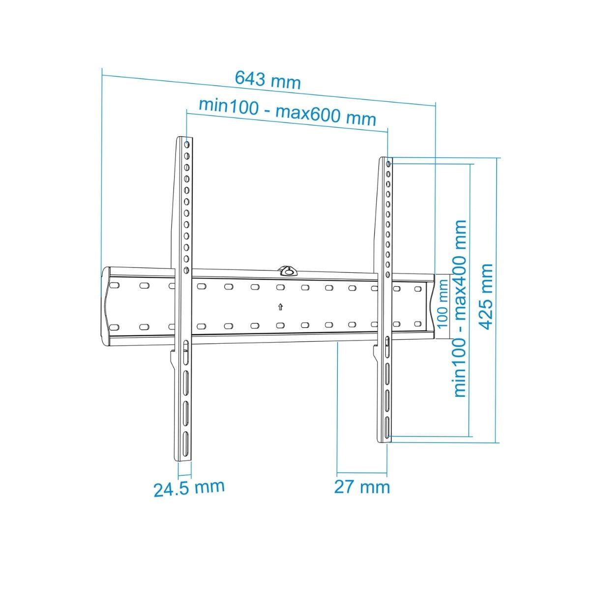 Soporte-de-TV-TooQ-LP4170F-B-37--70--para-pared-negro