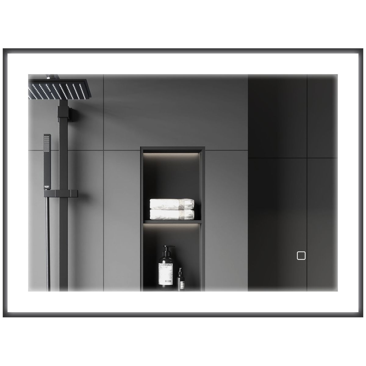 Espejo-oval-Homcom-antivaho-con-luz-LED-negro-60x80x3-cm