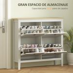 Zapatero-Colibri-Homcom-3-puertas-abatibles-blanco-natural-131x80x24-cm-interior