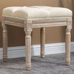 Reposapies-Castillo-Homcom-capitone-acolchado-beige-43x40x40-cm