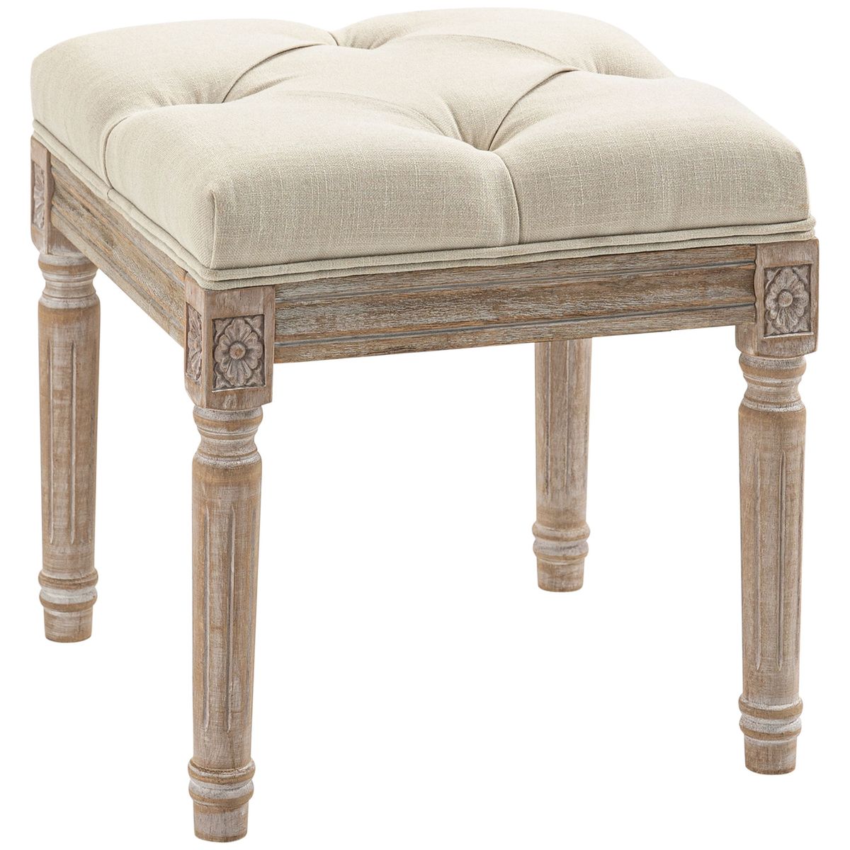 Reposapies-Castillo-Homcom-capitone-acolchado-beige-43x40x40-cm-fondo-blanco