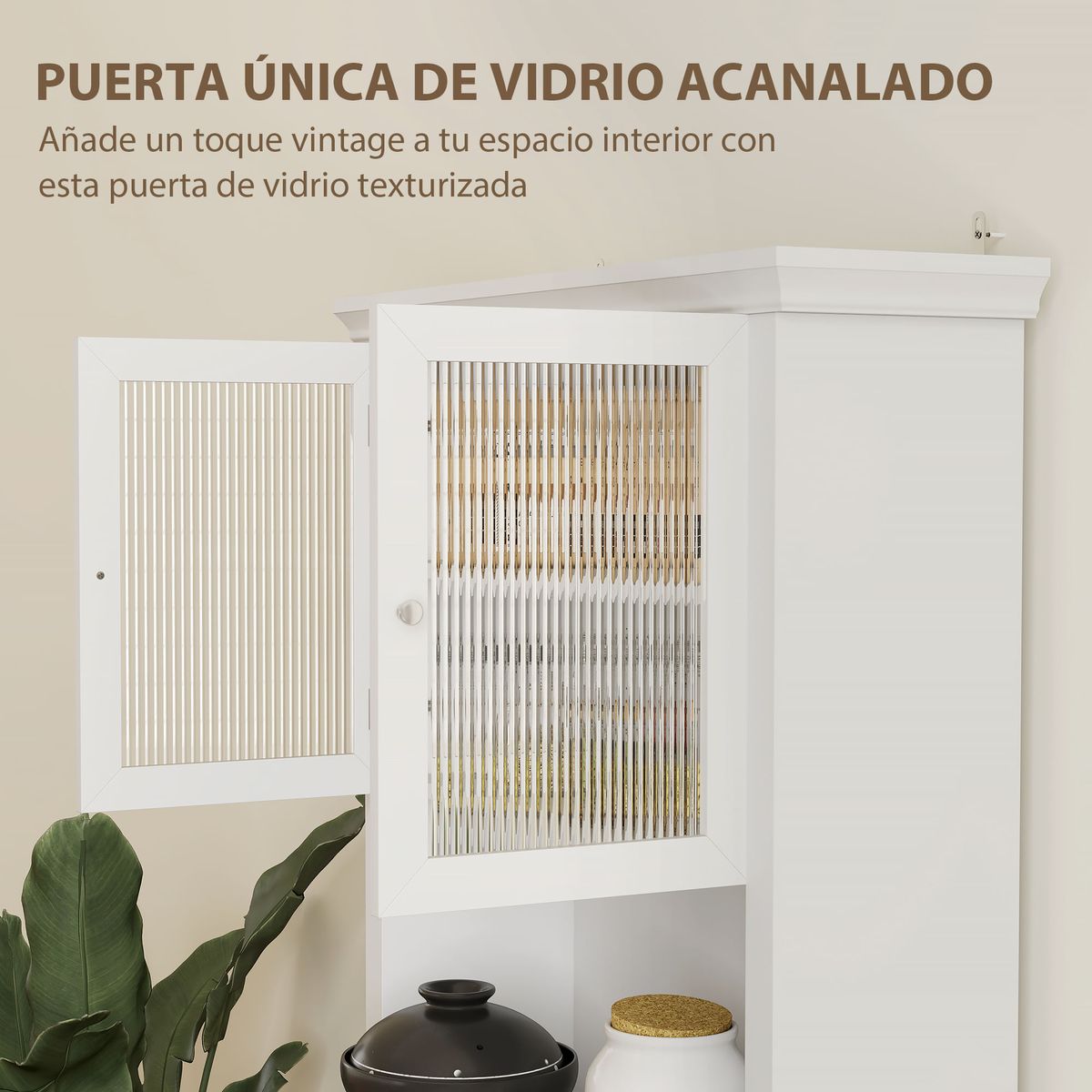 Alacena-Valdena-Homcom-4-puertas--5-compartimentos-blanco-180x79x40-cm