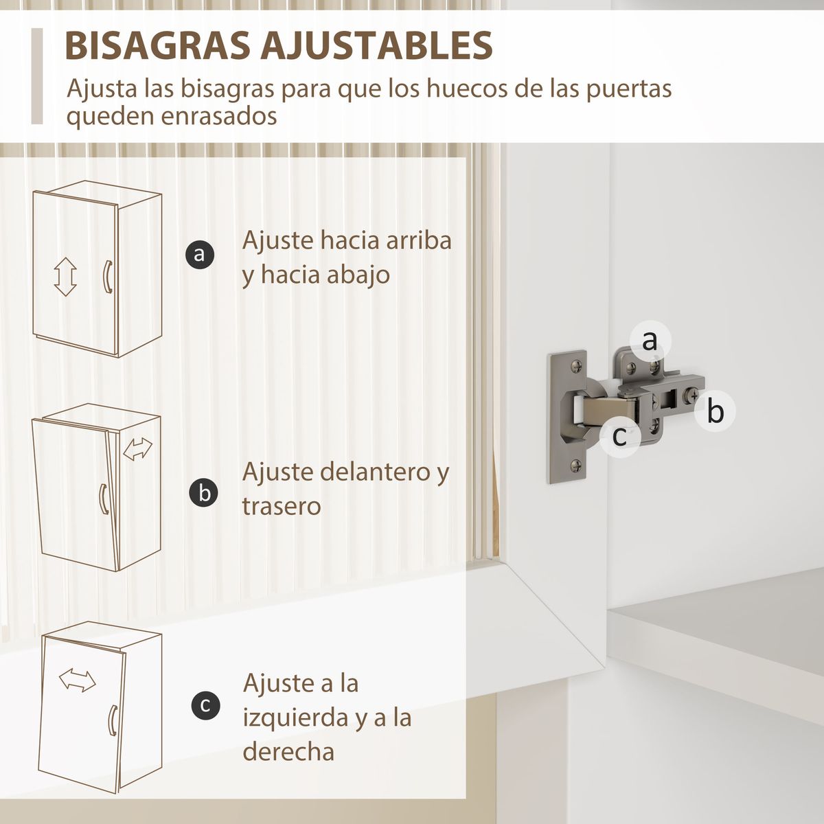 Alacena-Valdena-Homcom-4-puertas-5-compartimentos-blanco-180x79x40-cm