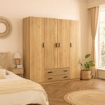 Armario-Rapid-4-puertas-abatibles-con-2-cajones-natural-208x1998x516-cm-ambientada-boho