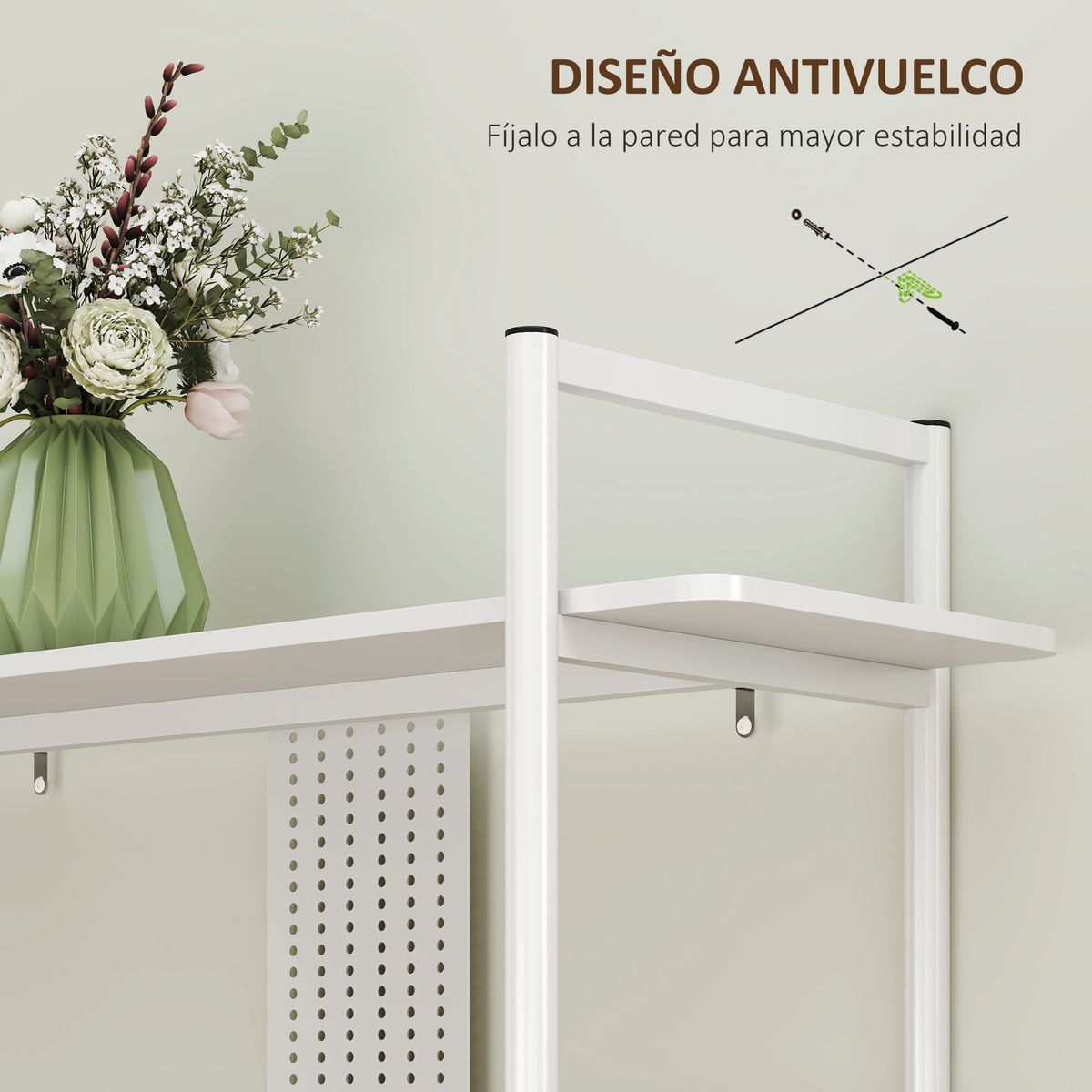 Estanteria-Ornalux-Homcom-4-niveles-blanco-1605x100x35-cm