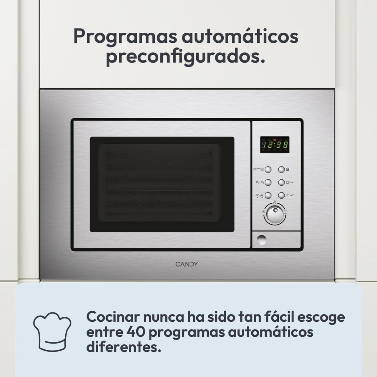 Microondas-encastrable-Candy-CMGI201EX-1000W-20L-con-grill-inox-