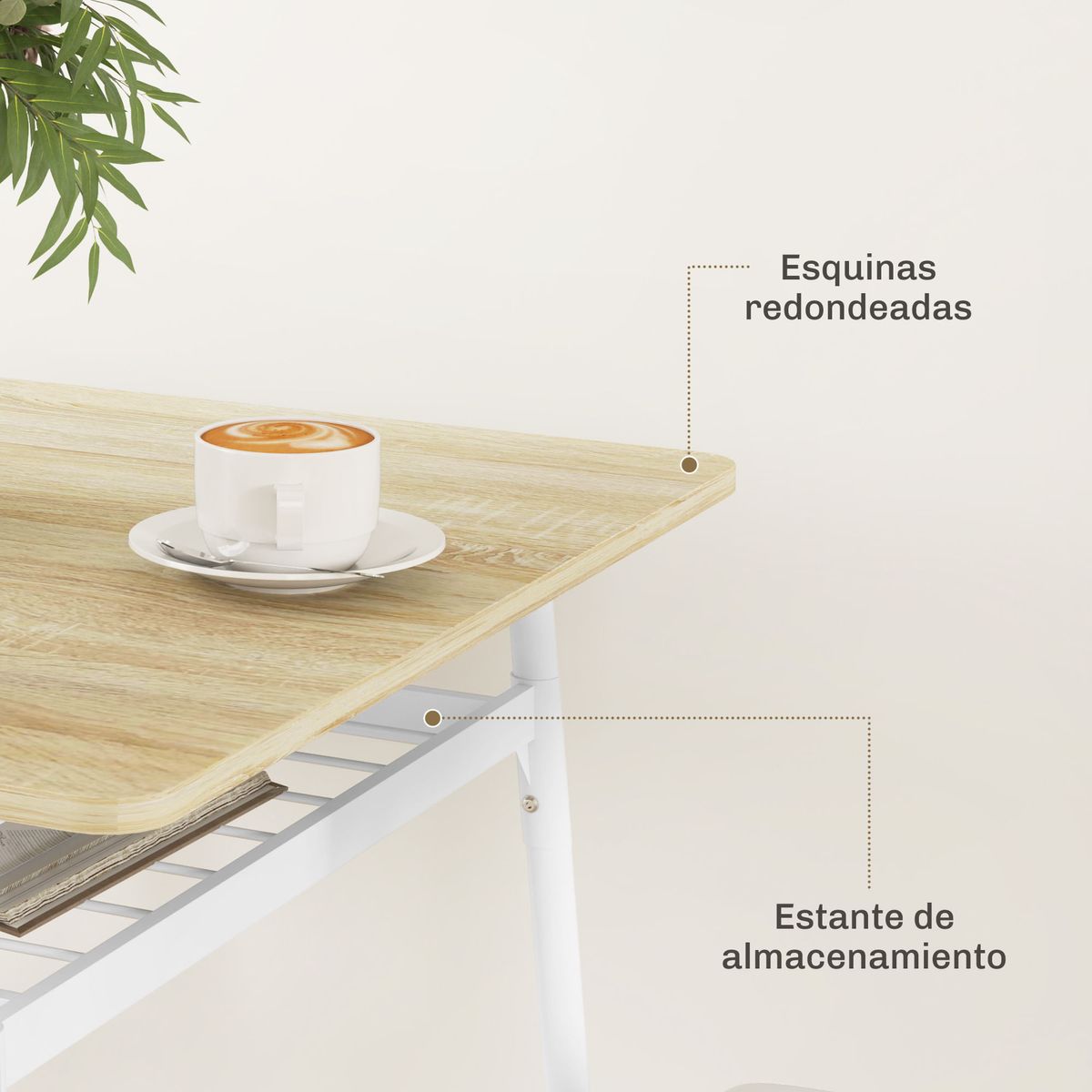 Conjunto-de-terraza-Ribio-Homcom-2-sillas-y-mesa-blanco-natural-detalle