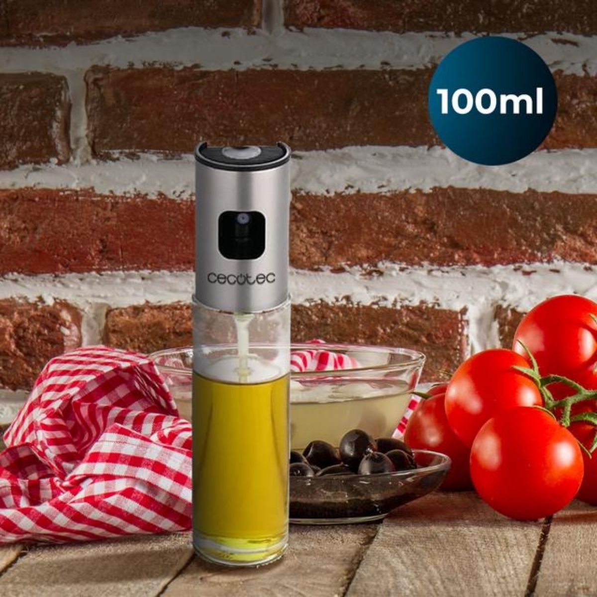 Aceitera-Cecotec-Polka-OilSpray-1000-Cecofry-diseño-spray-acero-inox-100-ml