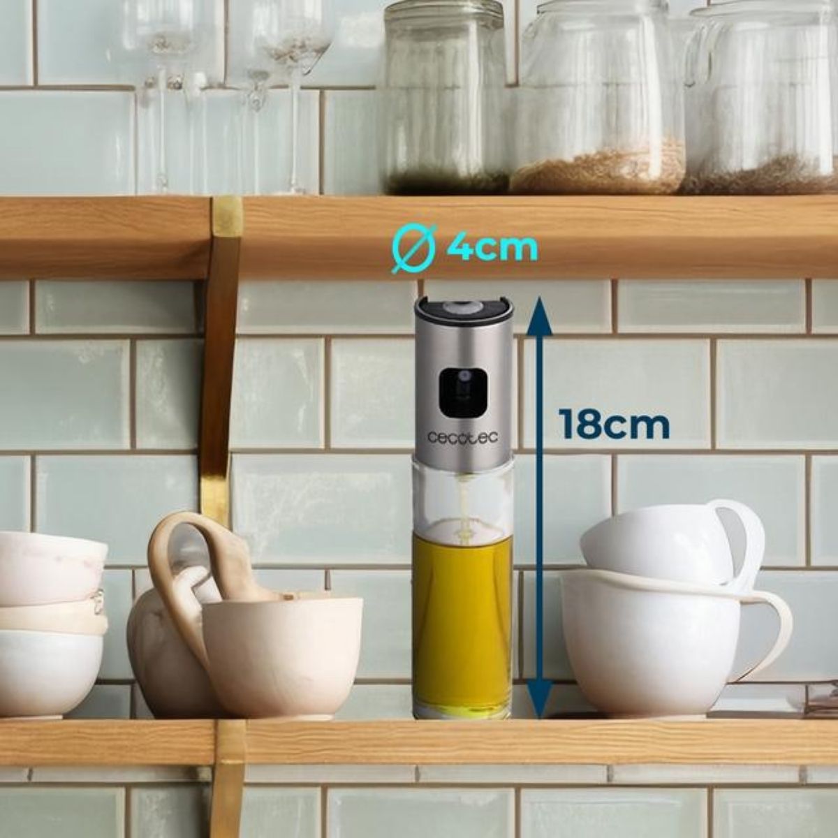 Aceitera-Cecotec-Polka-OilSpray-1000-Cecofry-diseño-spray-acero-inox-100-ml