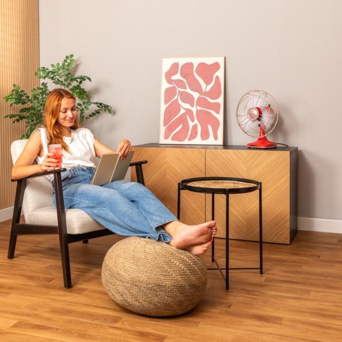 Ventilador-de-sobremesa-Cecotec-EnergySilence-1090-RetroDesk-Design-40W-3-velocidades-orientable-rojo-Ø30-cm