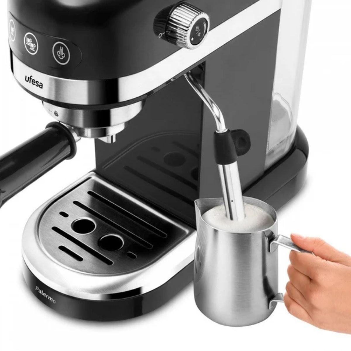 Cafetera-espresso-Ufesa-Palermo-brazo-orientable-brazo-orientable