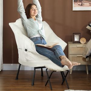 Butaca Nube Homcom con reposapiés 100x80x78 cm