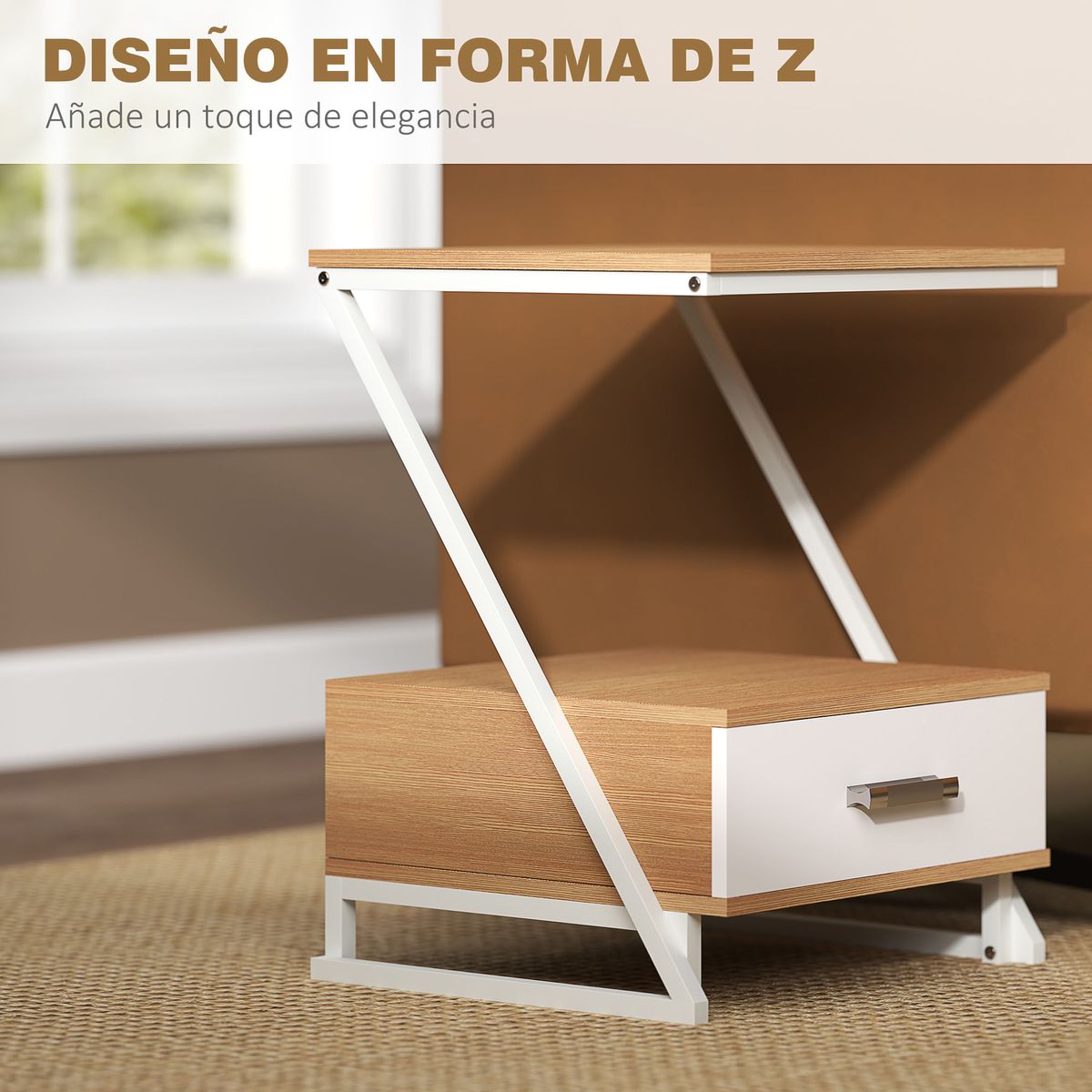 Pack-de-2-mesas-auxiliares-Girasol-Homcom-web