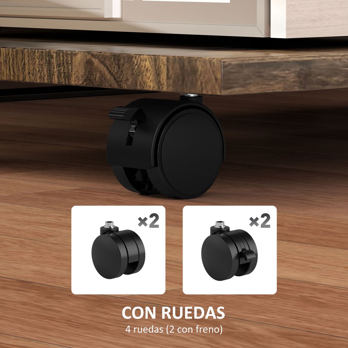 Mesa-auxiliar-Thalia-Homcom-dos-estantes