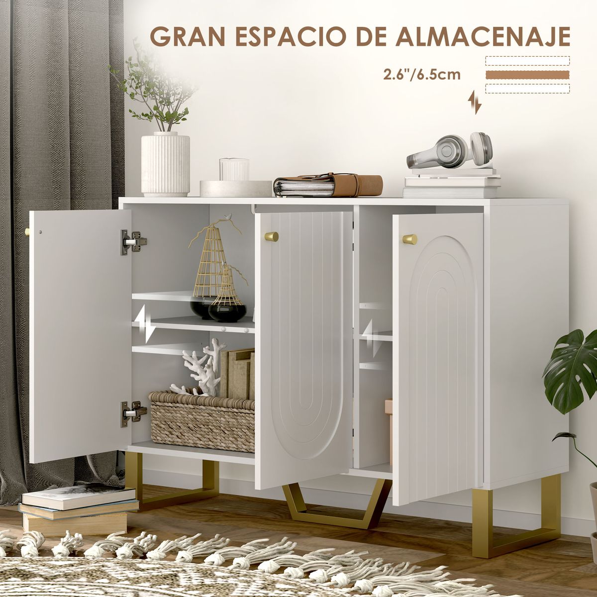 Aparador-Yhulia-Homcom-interior