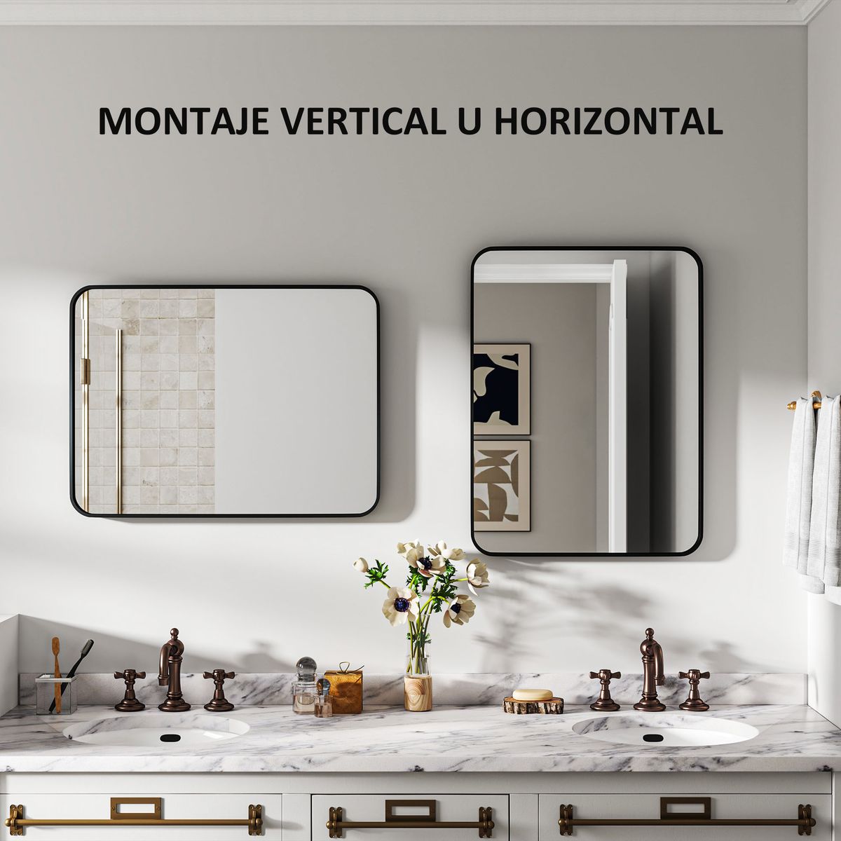 Espejo-de-baño-Vertix-Homcom-enmarcado-negro-80x60