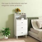 Aparador-Elenia-Homcom-3-cajones-blanco-95x47x29-cm
