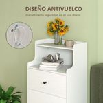 Aparador-Elenia-Homcom-3-cajones-blanco-95x47x29-cm