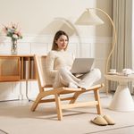 Butaca-Naia-Homcom-respaldo-amplio-natural-74x64x70-cm