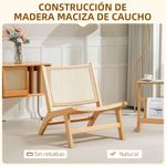 Butaca-Naia-Homcom-respaldo-amplio-natural-74x64x70-cm