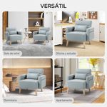 Butaca-Esencie-Homcom-ambientada-altas-patas