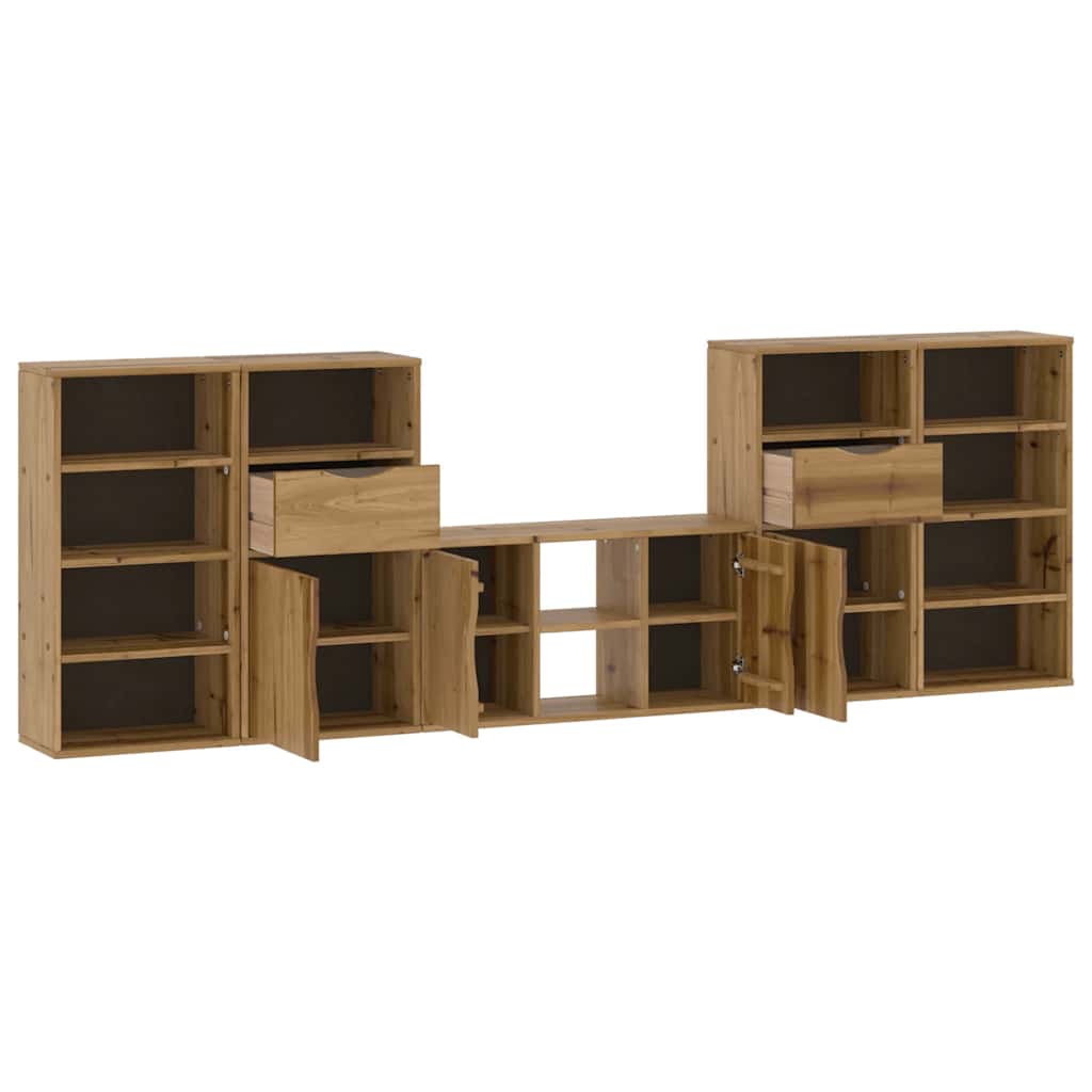 Mueble-TV-Colombia-5-piezas-diseño-modular-natural