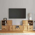Mueble-TV-Chile-5-piezas-diseño-modular-natural