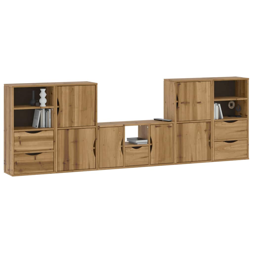 Mueble-TV-Chile-5-piezas-diseño-modular-natural