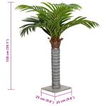 Planta-artificial-Palmera-12-hojas-verde-150-cm