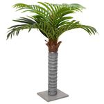Planta-artificial-Palmera-6-hojas-verde-100-cm-