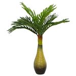 Planta-artificial-Palma-9-hojas-verde-70-cm