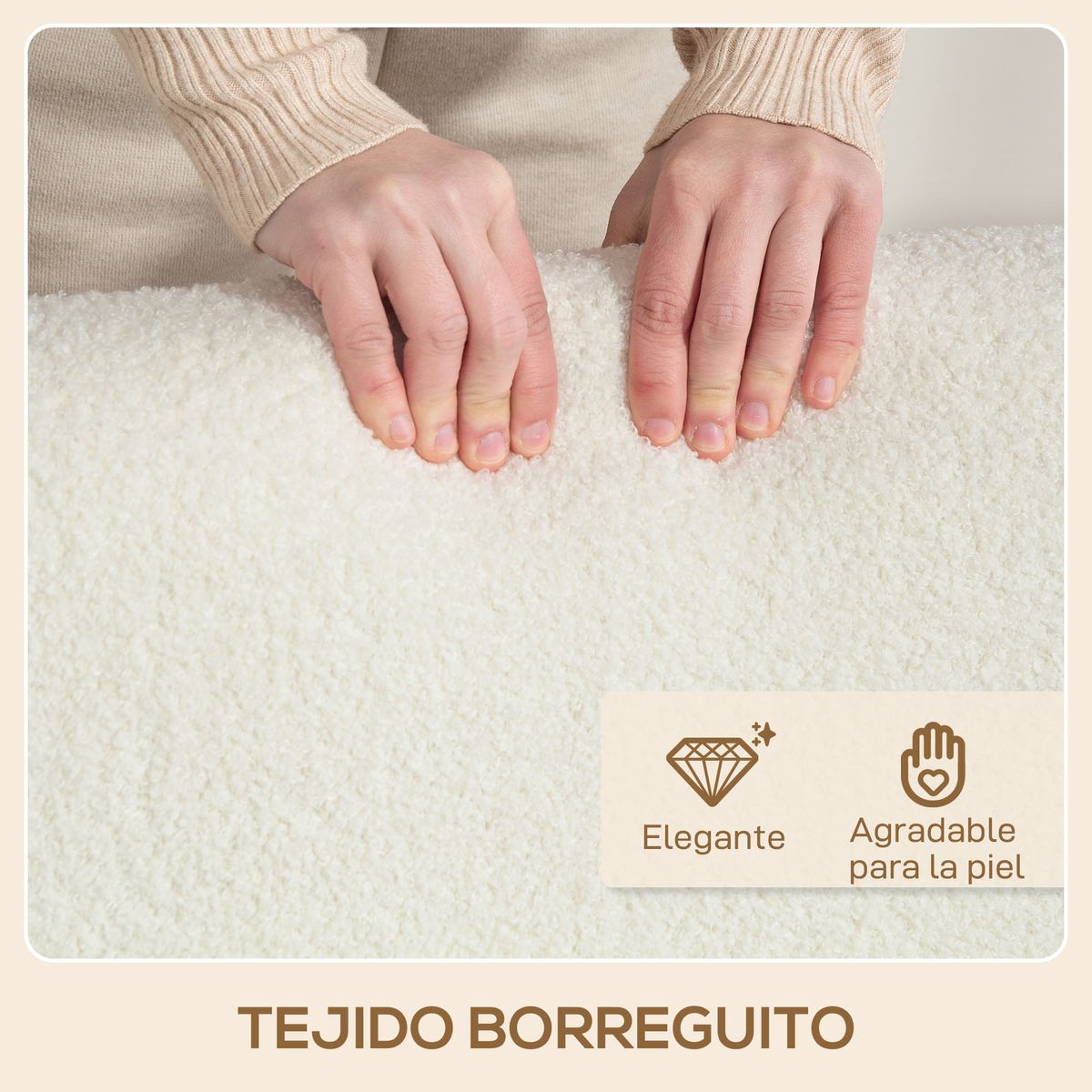 Butaca-Malhia-Homcom-acolchado